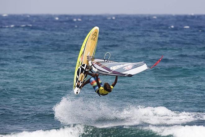 Kirri Thode Kono - PWA Costa Teguise Freestyle World Cup - Day 5 ©  John Carter / PWA http://www.pwaworldtour.com